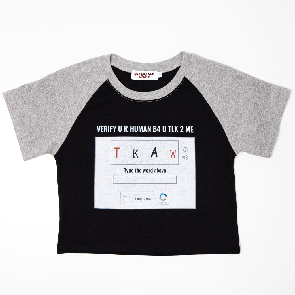 Verify U R Human Crop Top